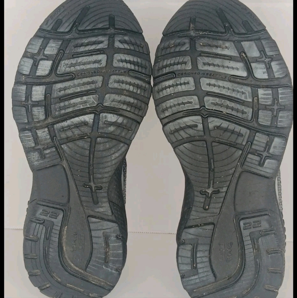 Brooks Womens 8D Adrenaline GTS 22 1203531D020 Black Running Shoes *no Insoles* - Picture 10 of 13